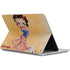 Betty Boop With Puppy Orange Background Surface Laptop Studio Skin